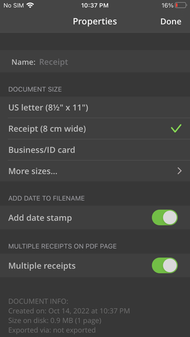 SmartScan Pro: PDF scanner screenshot 1