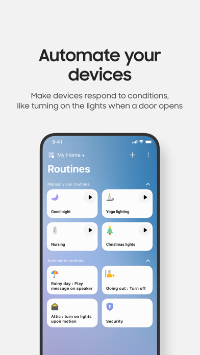 SmartThings screenshot 1