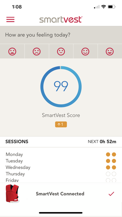 SmartVest Connect screenshot 2