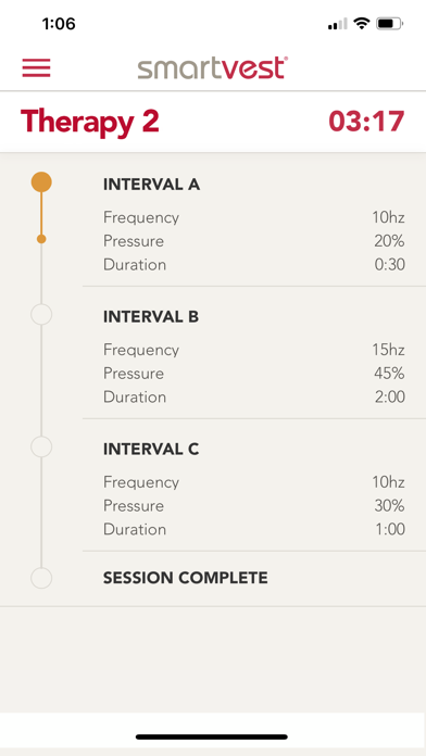 SmartVest Connect screenshot 1
