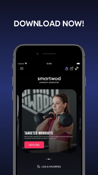 SmartWOD Workout Generator screenshot 1