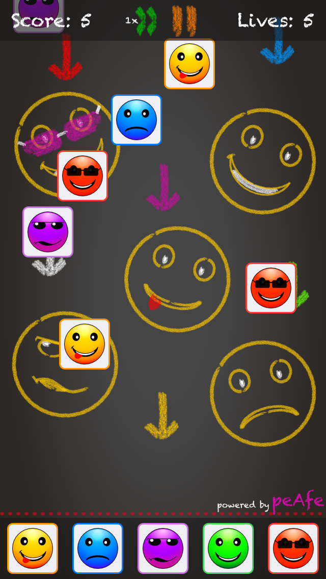 Smash Smile - Hit all Smileys and beat your friends! screenshot 3