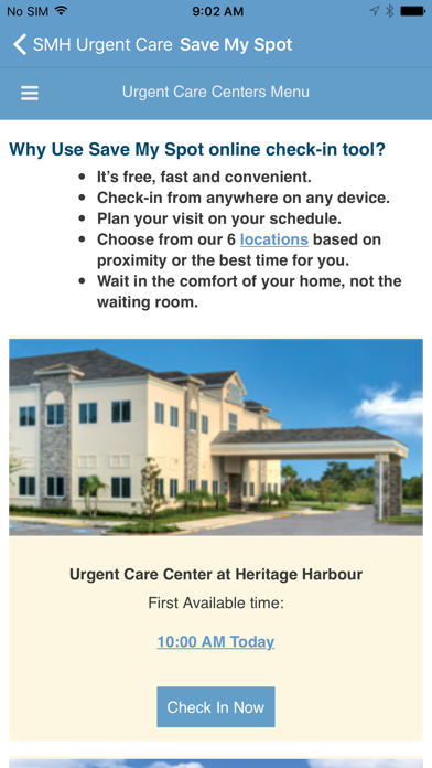 SMH Urgent Care screenshot 3