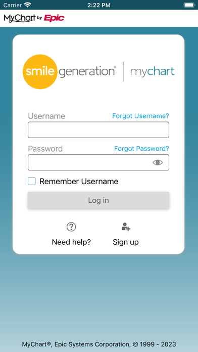 Smile Generation MyChart screenshot 5