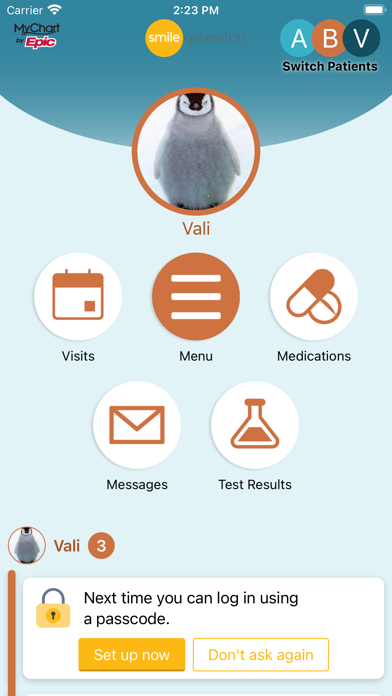 Smile Generation MyChart screenshot 4