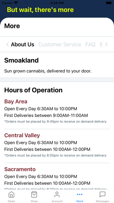 Smoakland Cannabis Delivery screenshot 1
