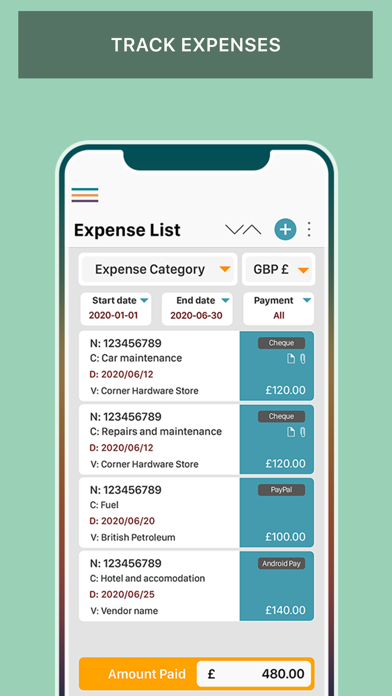 Smooth Expense screenshot 3