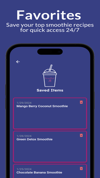 Smoothie AI - Drink Recipes screenshot 1