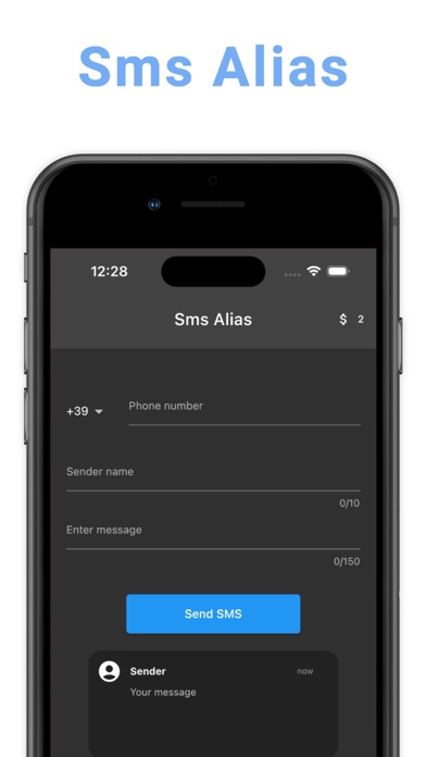 Sms Alias - Choose your name screenshot 2