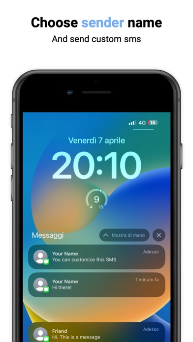 Sms Alias - Choose your name screenshot 1