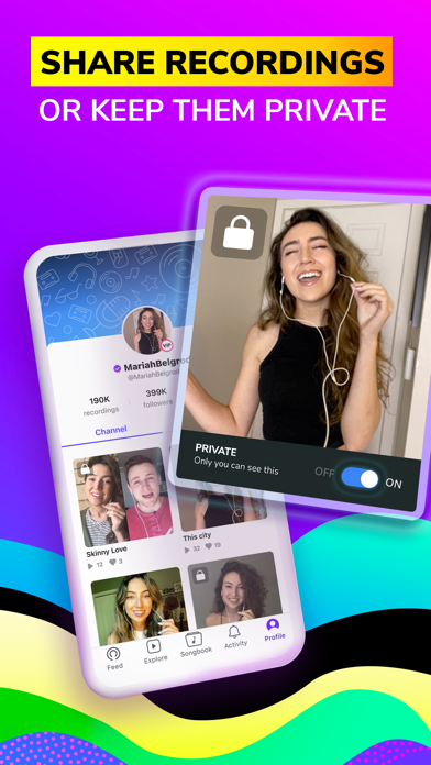Smule: Sing & Duet screenshot 1