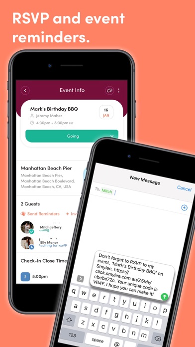 Smylee - Plan everyday events screenshot 3
