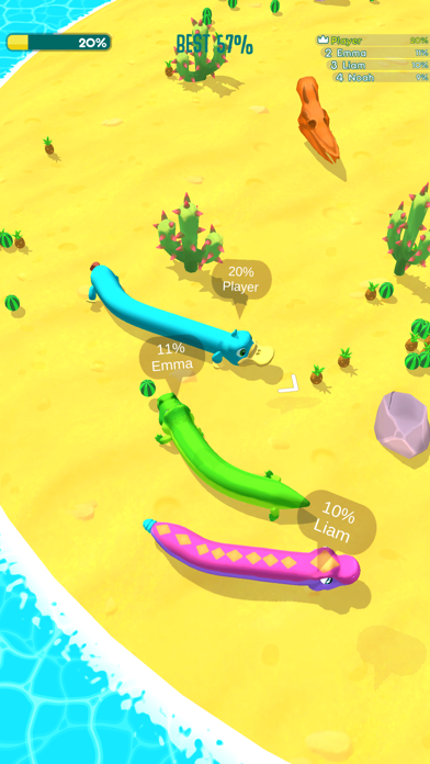 Snake Arena 3D: Battle Rivals! screenshot 1