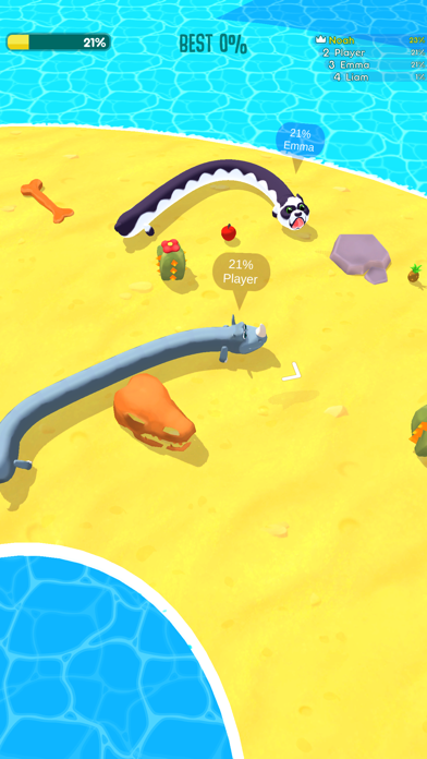 Snake Arena 3D: Battle Rivals! screenshot 2