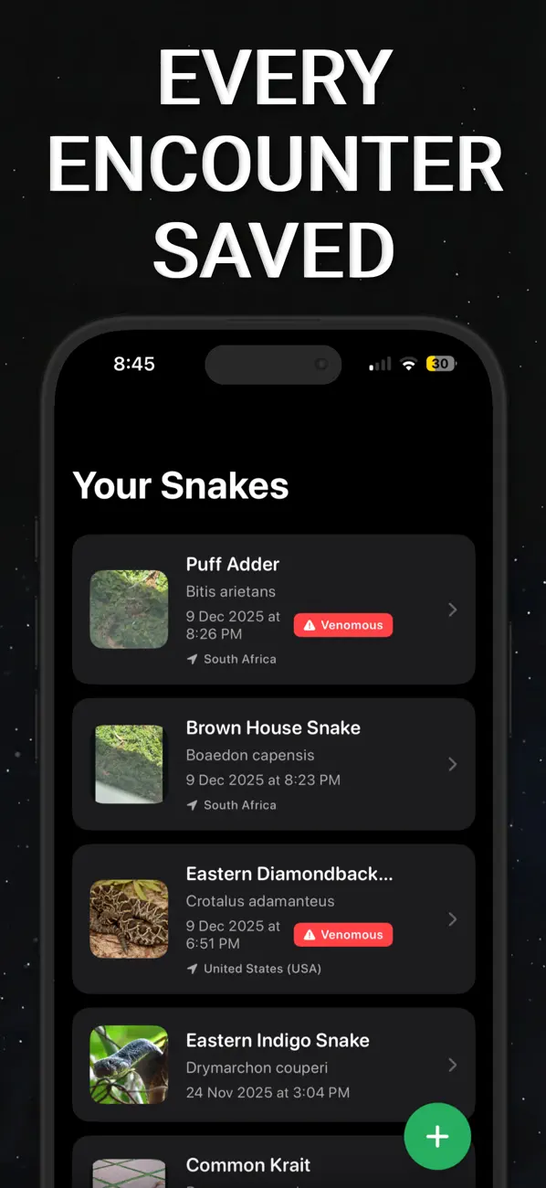 Snake Identifier: SlitherID screenshot 1