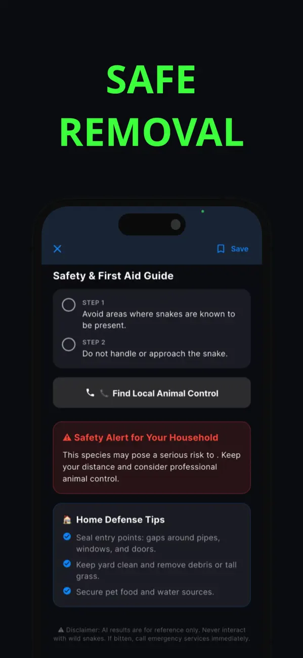 Snake Identifier: Venomous AI screenshot 2