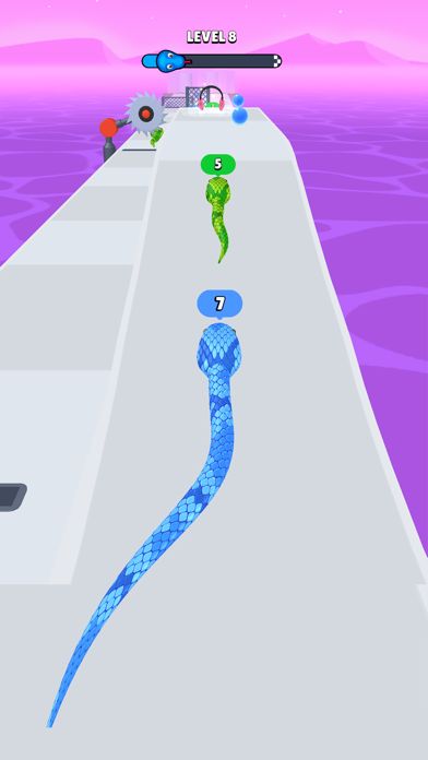 Snake Run Race・3D Running Game screenshot 3