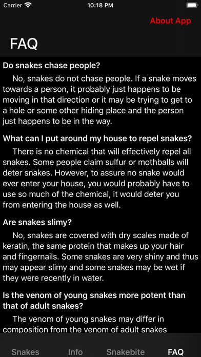 Snakes of North Carolina screenshot 1