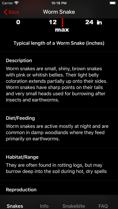 Snakes of North Carolina screenshot 2
