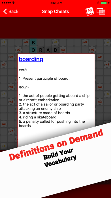 Snap Cheats - for Word Chums screenshot 1