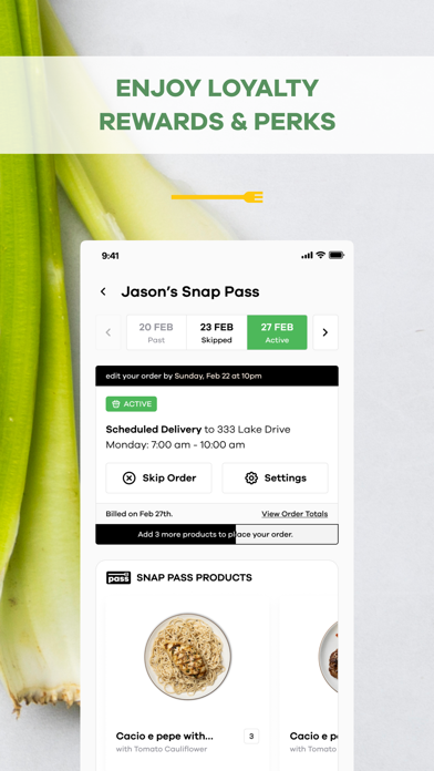 Snap Kitchen: Meal Delivery screenshot 2
