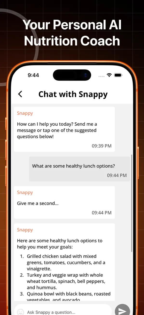 SnapCalorie AI Calorie Counter screenshot 2