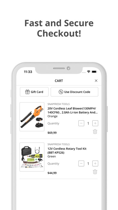 SnapFresh Tools screenshot 1