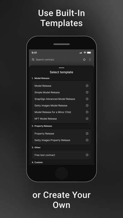 SnapSign: Model Release Forms screenshot 3