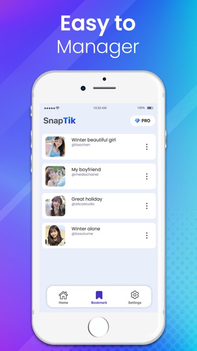 SnapTik - BookMark Any Video screenshot 5