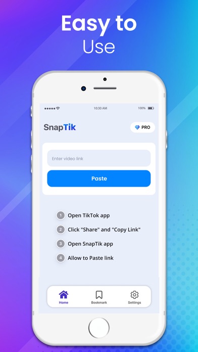 SnapTik - BookMark Any Video screenshot 2
