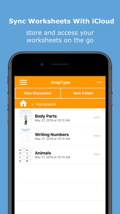 SnapType screenshot 2