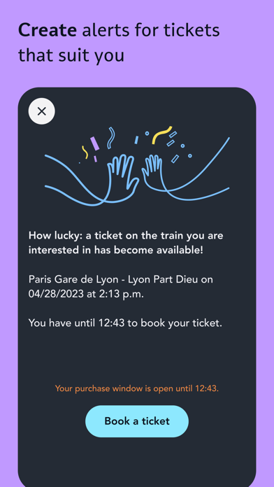 SNCF Connect: Trains & routes screenshot 2