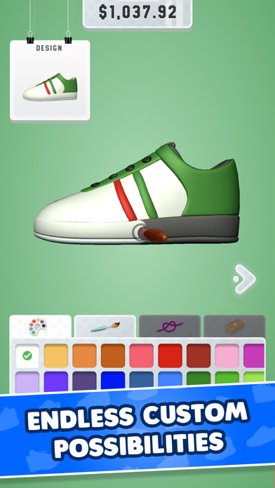 Sneaker Art! Coloring Game screenshot 4