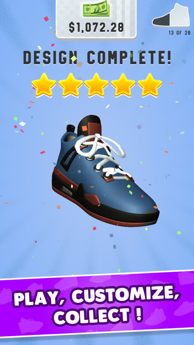 Sneaker Art! Coloring Game screenshot 2