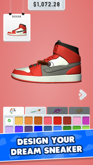Sneaker Art! Coloring Game screenshot 5
