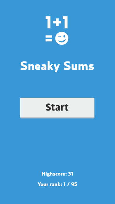 Sneaky Sums screenshot 1