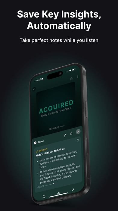 Snipd | AI Podcast Player screenshot 7