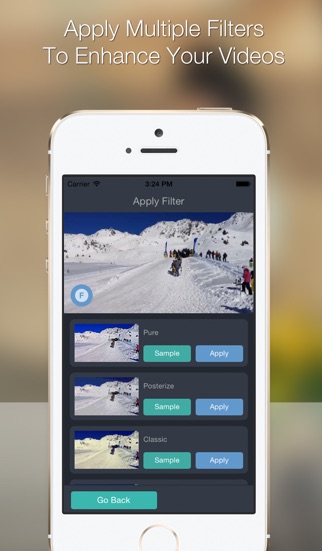 Snippet - Video Editor With Filters And Splice Features screenshot 1