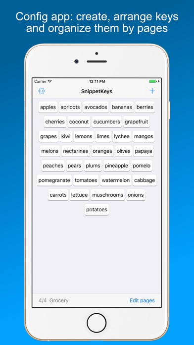 SnippetKeys screenshot 1