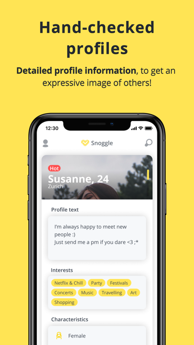 Snoggle: Chat, Meet & Date App screenshot 5