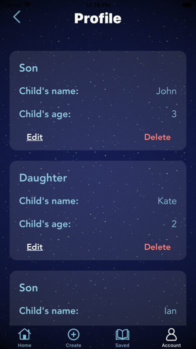 Snoozly: Kids Bedtime Stories screenshot 1