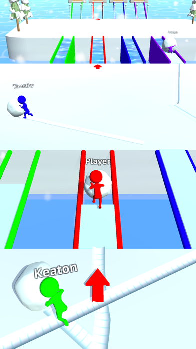 Snow Race!! screenshot 4
