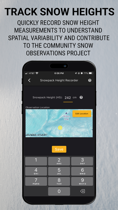 Snow Scope App screenshot 1