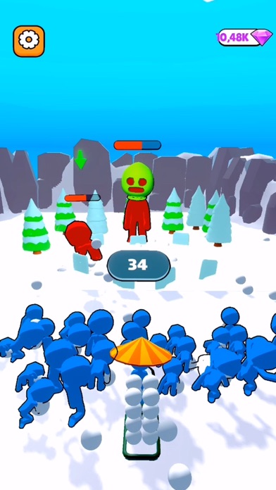 Snowball Neighborhood Fight screenshot 4