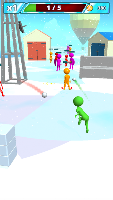 Snowballs fight screenshot 5