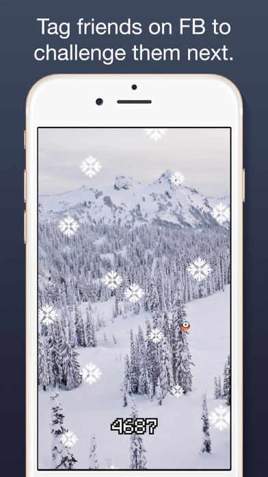 Snowflakes Arcade Challenge screenshot 1