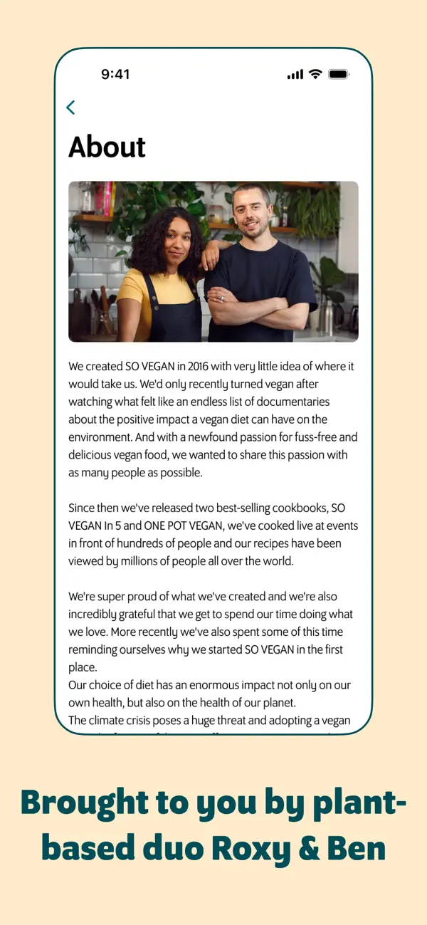 SO VEGAN: Healthy Recipes screenshot 2