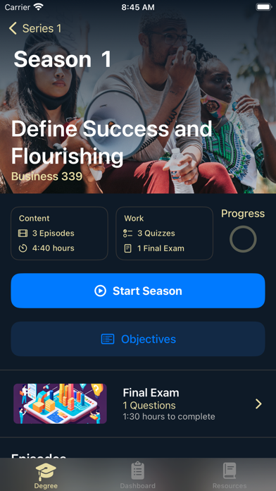 SOAR - Mobile Business Degree screenshot 1