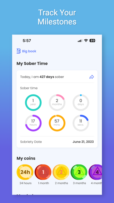 Sober Me: Tools for Recovery screenshot 3