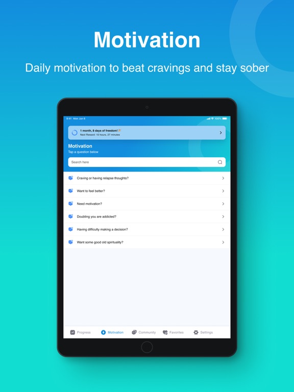 Sober: Recovery Tracker screenshot 7
